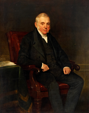 Earl of Manvers  (oil on canvas)
