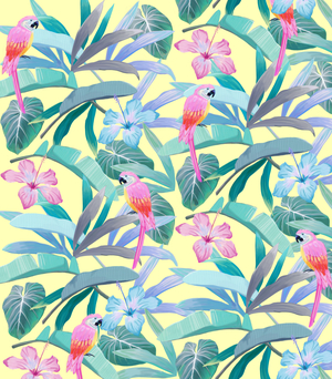 Tropical Garden, 2015 (digital illustration)