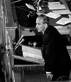 Oslo, 19650624 Storting debate on the coke ..., 1965 (photo)