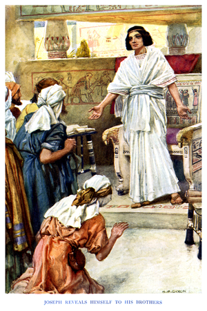 Joseph reveals himself to his brothers  -Bible