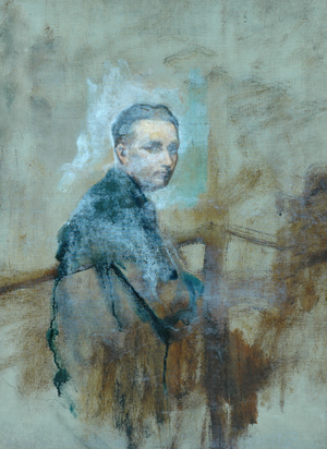 Marcel Dupré, c.192025 (oil on canvas)