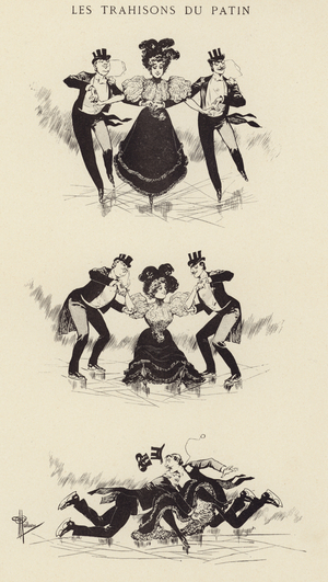 Les Trahisons du Patin (engraving)