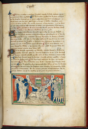 , The sixth angel blows a trumpet; the sixth vision (the loosing of the four angels bound in the River Euphrates).