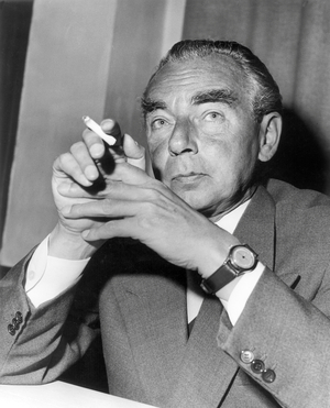 (pseudonym Melchior Kurtz) (b/w photo)