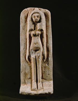 The goddess Astarte, from Deir-el-Balach, near Gaza