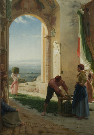 For the Coming Event, 1897 (oil on canvas)