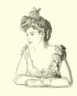 Illustration for The Social Ladder (engraving)