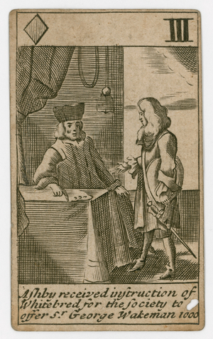 Popish Plot playing card (engraving)