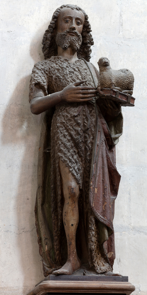 Basilique Saint-Jean-Baptiste, Chaumont, France. Interior (sculpture)