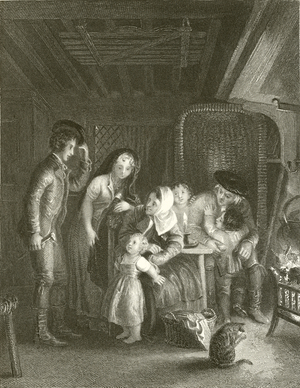 Cottage Courtship (engraving)