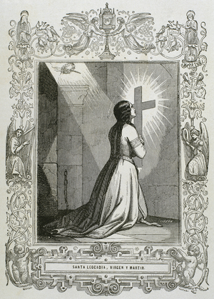 Saint Leocadia (? -304).