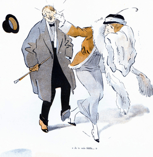 La Vie Parisienne, Magazine Plate, France, 1910s (print)