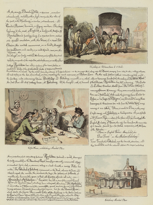 Rowlandson's Tour in a Post Chaise, 1782 (chromolitho)