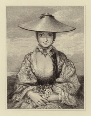 Mary Augusta, Lady Holland (engraving)