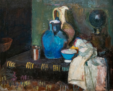 Blue jug,  1901-04 (oil on canvas)