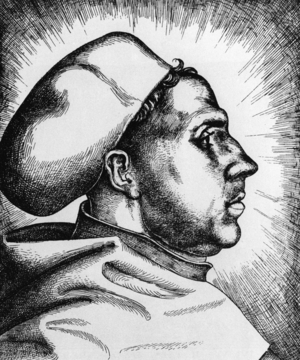 Martin Luther, around the 15th century