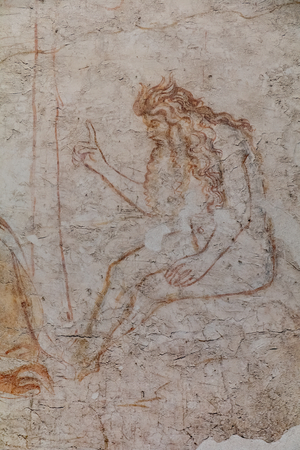Thebaid, 1336-41 (sinopia)