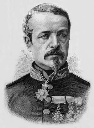 General Frossard, 19th century (engraving)