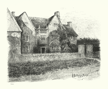Bullidge House, Allington (litho)