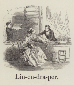 Linen draper (engraving)