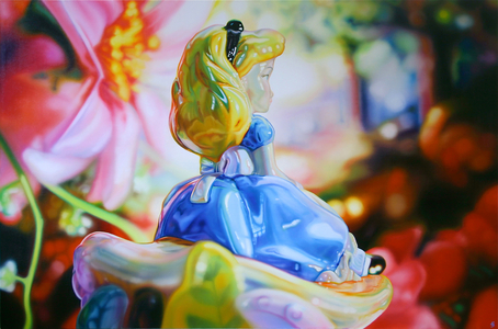 Alice in Wonderland, 2010 (oil on canvas)