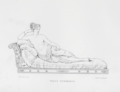 Antonio Canova: Venus Victorious (engraving)