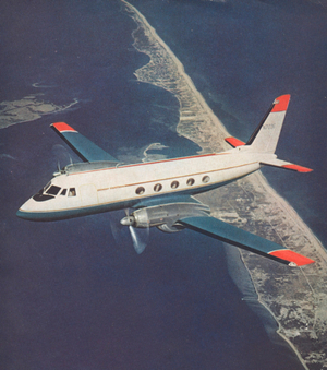 Grumman Gulfstream business passenger aircraft, 1962 (photo)