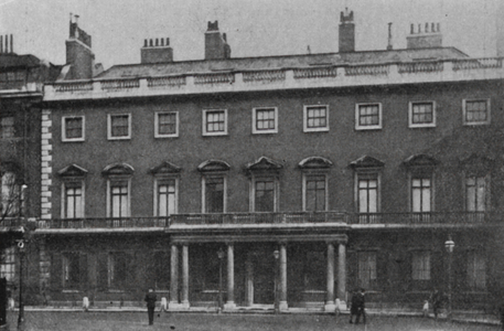 Norfolk House, St James's Square, London (b/w photo)