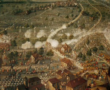 War of the Spanish Succession : Imperial troops commanded by Prince Eugene of Savoy rout French troops in the battle of Malplaquet …