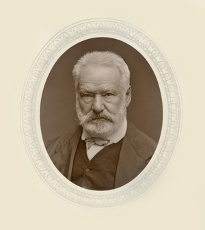 Victor Hugo (b/w photo)