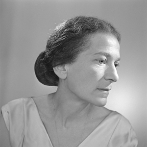 Annie Fischer, 1960 (b/w photo)