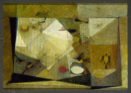 Bird Cage (oil on canvas)