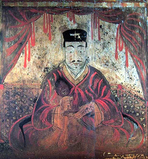 Korea: Tomb Portrait of King Dong Shou, Koguryo, Anak Tomb 3, mid 4th century CE