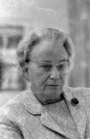 Hilda Heinemann, Bonn, Germany, 1970 (photo)