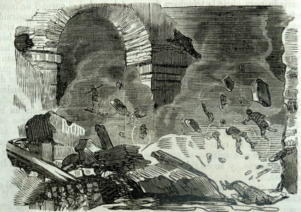 The taking of the convent of San Francisco