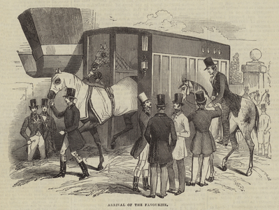 Arrival of the Favourite (engraving)