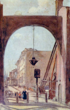 The Lambeth Suspension Bridge