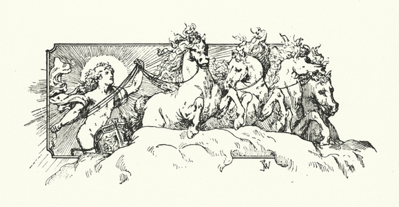 Famous rides: Phoebus (engraving)