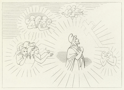 Heavenly Splendours, Paradise, Canto 20 (engraving)