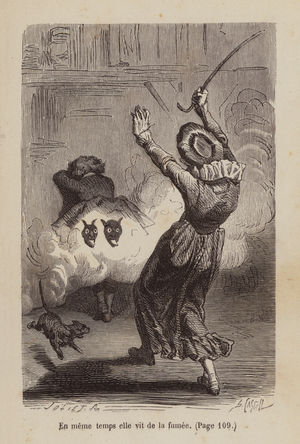 Illustration for Un Bon Petit Diable (engraving)