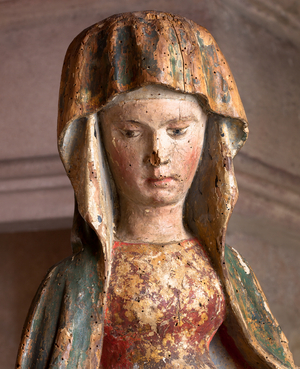 Pietà (under restoration), 1401-1500 (Polychrome wood)