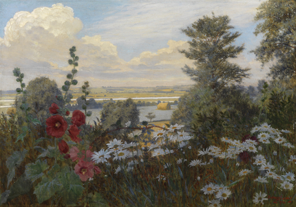 The Valley of the Crouch, 1924 (oil on board)