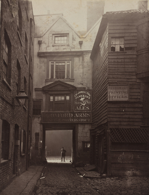 The Oxford Arms, Warwick Lane,1875 (photo)