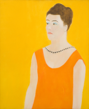 Daphne with Black Necklace, 1968 (oil on canvas)