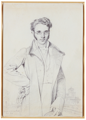 André-Benoît Barreau, dit Taurel, 1819 (graphite on paper)