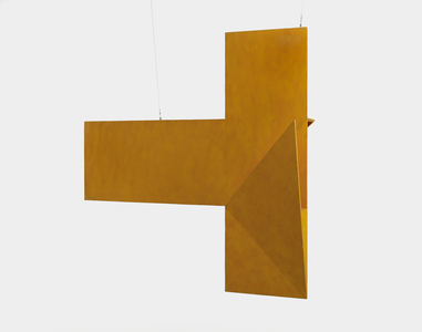 Relevo espacial, c.1960 (painted wood)