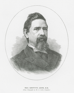 Rev Griffith John (litho)