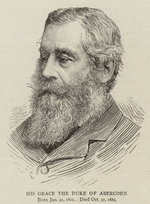 His Grace the Duke of Abercorn (engraving)