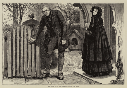 Illustration for Thirlby Hall, by W E Norris (engraving)