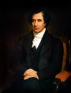 Portrait of physicist Francois Arago, 19th century (painting)